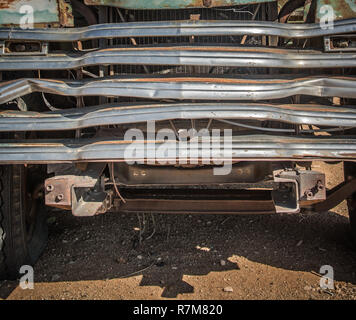 Altes Auto Wrack auf Solitare, Namibia Stockfoto