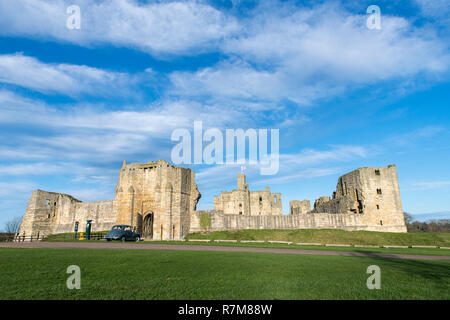 Warkworth Castle, Morpeth, Northumberland Stockfoto