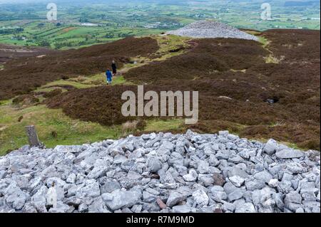 Republik von Irland, County Sligo, carrowkeel Neolithikum und megalithischen Friedhof Stockfoto