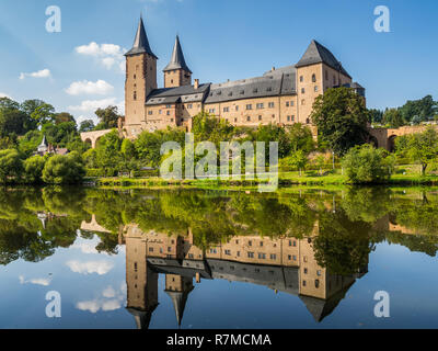 Rochlitz Schloss im Zentrum von Sachsen Stockfoto
