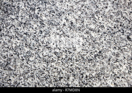 Granit Hintergrund. Schwarz, Grau und Weiß gefärbten Granit Textur. Stockfoto