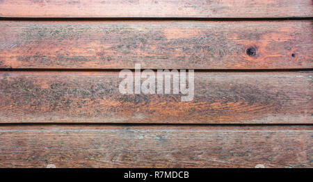 Schöne Holzplanken mit Knoten. Holz mit Lack für die Verwendung als Textur Hintergrund. Stockfoto