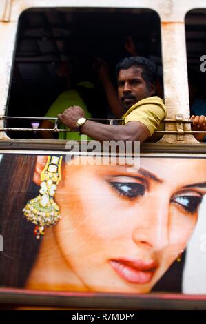 Indien, Kerala State, Kochi, street Atmosphäre Stockfoto