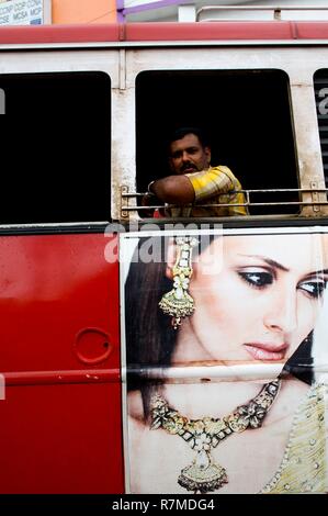 Indien, Kerala State, Kochi, street Atmosphäre Stockfoto
