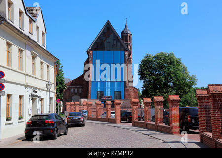 Brandenburger Str. Johns Kirche Stockfoto