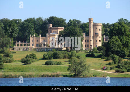 Brandenburg Potsdam Schloss Babelsberg Glienicker See Stockfoto