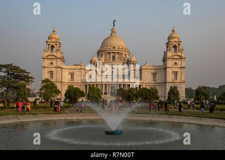 Victoria Memorial, Kalkutta, Westbengalen, Indien Stockfoto