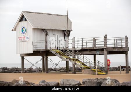 Morecambe Sailing Club auf der Promenade, Lancashire, UK. Stockfoto