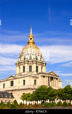 Les Invalides - Komplex von Museen und Grab von Napoleon Bonaparte in Paris, Frankreich Stockfoto