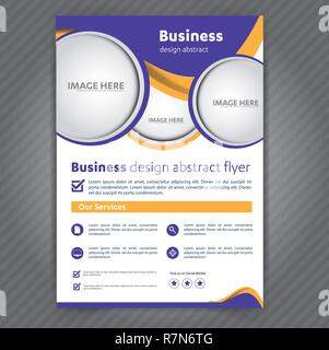 Business medizinische Reisen Tourismus Immobilien Flyer, Broschüre, Template Design, Poster corporate identity Stock Vektor