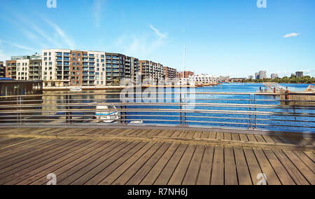 Fragment der Stadt Kopenhagen in Dänemark Stockfoto