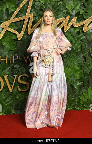 Die Royal Albert Hall, London, Großbritannien. 10. Dez 2018. Die Fashion Awards 2018, die Royal Albert Hall, Kensington Gore, London, UK, 10. Dezember 2018, Foto von Richard Goldschmidt Credit: Rich Gold/Alamy leben Nachrichten Stockfoto