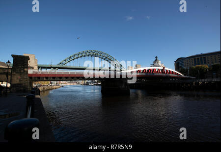 (181211) - Newcastle, Dez. 11, 2018 (Xinhua) - Foto an November 2, 2018 wird der Ort angezeigt, an dem Cruiser Zhiyuan in Newcastle, Großbritannien ins Leben gerufen wurde. Neu entdeckte Pläne in der Britischen Archiv Details des legendären Chinesischen Kriegsschiff Zhiyuan (auch als Chih Yuen bekannt) mehr als 120 Jahren während der Ersten Japanisch-Chinesischen Krieg zerstört. (Xinhua / Han Yan) (Wsw) Stockfoto