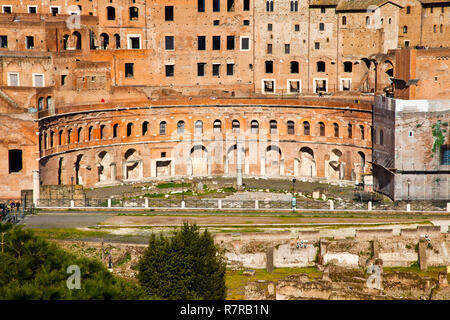 Das Forum Romanum in Rom. Stockfoto
