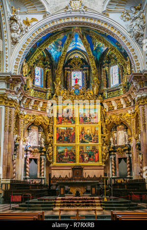 Main Kapelle. Santa Maria de Valencia Kathedrale. Valencia. Comunidad Valenciana. Spanien Stockfoto