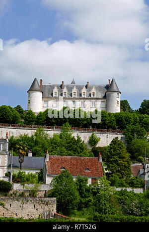 Château Moncontour, Les Vignobles Feray, Vouvray, Indre-et-Loire, Center-Val de Loire, Pays de Loire, Frankreich Stockfoto