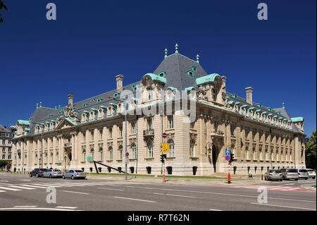 Luxemburg, Luxemburg Stadt, Palast der ARBED oder Stahl Schloss wurde ein Gebäude der Bank und Sparkasse der Staat Stockfoto