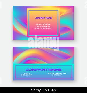 Fließenden formen. Wellenförmige Flüssigkeit Hintergrund. Hell abstrakt hintergrund Konzept. Trendigen Farbverlauf wellen Design Template vector Plakat Layout Magazin Flyer Stock Vektor