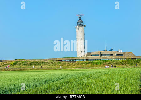 Maritime Rescue Center, Cap Gris Nez, Côte d'Opale, Boulogne-sur-Mer, im Département Pas-de-Calais Nord-Pas-de-Calais, Frankreich Stockfoto