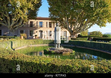 Frankreich, Var, Dracenie, Les Arcs sur Argens, Domaine Sainte Roseline Schloss, AOC Côte de Provence Stockfoto