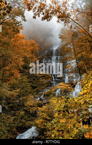 Amicalola Falls Stockfoto