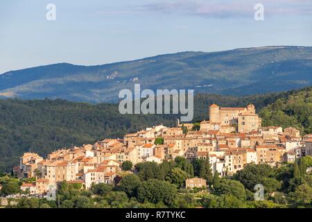 Frankreich, Var, Callian, das Dorf Stockfoto