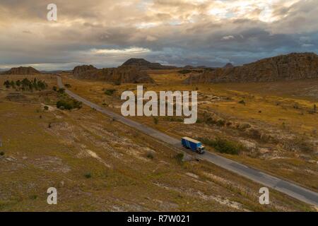 Madagaskar, Ihorombe region, Isalo Nationalpark Stockfoto