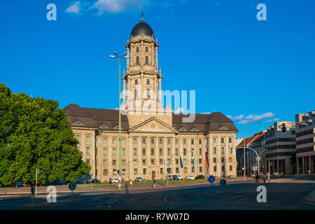 Berlin, Berlin/Deutschland - 2018/07/24: historische Alte Rathaus Gebäude - Altes Stadthaus - als Sitz des Senats, in der Mitte Quartal Stockfoto