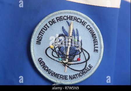 Frankreich, Val d'Oise, Pontoise, strafrechtliche Ermittlungen Institut der Nationalen Gendarmerie Stockfoto