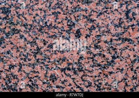 Naturstein. Rosa Granit. Aus schwarzem Granit. Grauer Granit. Mit material. Granit Textur. Helle harten Granit Stein -Textur. Granit Hintergrund Stockfoto