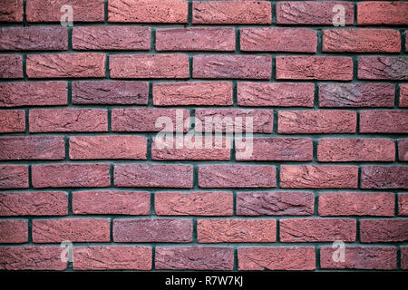 Alte rote Mauerwerk. Ziegel. Bauklötze. Brick House. Brick Wall. Stockfoto