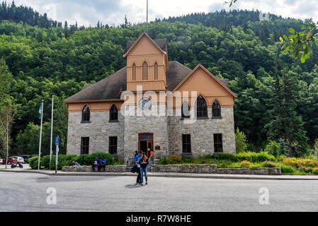 Museum & Archiv Skagway, Alaska, Klondike Gold Rush National Historical Park, USA Stockfoto