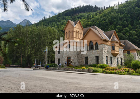 Museum & Archiv Skagway, Alaska, Klondike Gold Rush National Historical Park, USA Stockfoto