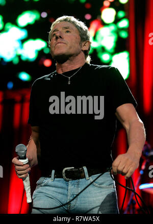 Roger Daltrey mit der Who im Konzert an die Bank Atlantic Center in Sunrise, Florida führt am 20. November 2006. Stockfoto