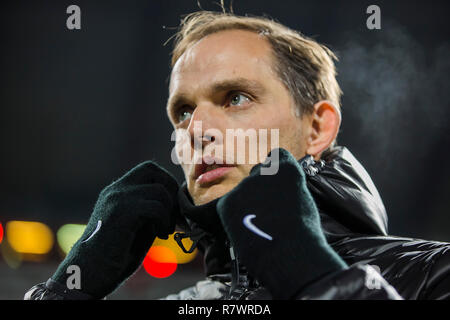 Rajko Mitic Stadion, Belgrad, Serbien. 11 Dez, 2018. Head Coach Thomas Tuchel von Paris Saint-Germain Credit: Nikola Krstic/Alamy leben Nachrichten Stockfoto