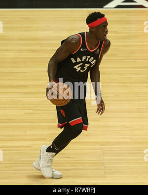 Los Angeles, CA, USA. 11 Dez, 2018. Toronto Raptors, Pascal Siakam #43 während der Toronto Raptors vs Los Angeles Clippers at Staples Center am 11. Dezember 2018. (Foto durch Jevone Moore) Credit: Csm/Alamy leben Nachrichten Stockfoto