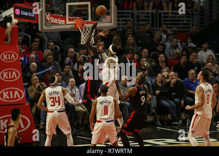 Los Angeles, CA, USA. 11 Dez, 2018. Toronto Raptors, Pascal Siakam #43 schießt während der Toronto Raptors vs Los Angeles Clippers at Staples Center am 11. Dezember 2018. (Foto durch Jevone Moore) Credit: Csm/Alamy leben Nachrichten Stockfoto