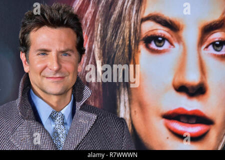 Tokio, Japan. 11 Dez, 2018. Bradley Cooper bei der Premiere des Films "Ein Star wird geboren" in Roppongi Hills. Tokio, 11.12.2018 | Verwendung der weltweiten Kredit: dpa/Alamy leben Nachrichten Stockfoto