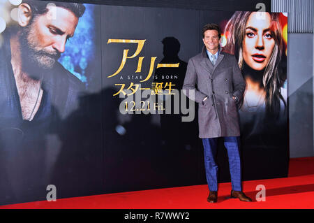 Tokio, Japan. 11 Dez, 2018. Bradley Cooper bei der Premiere des Films "Ein Star wird geboren" in Roppongi Hills. Tokio, 11.12.2018 | Verwendung der weltweiten Kredit: dpa/Alamy leben Nachrichten Stockfoto