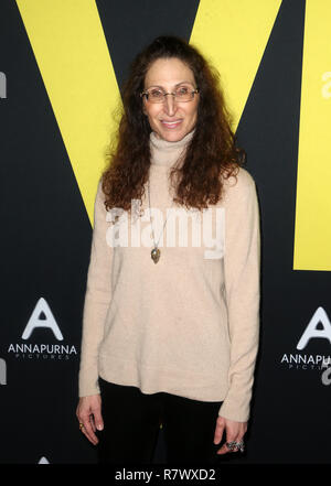 BEVERLY HILLS, Ca - Dezember 11: Bonnie Aarons, Vice Weltpremiere an der Akademie der Motion Picture Arts and Sciences in Beverly Hills, Kalifornien am 11. Dezember 2018. Credit: Faye Sadou/MediaPunch Stockfoto