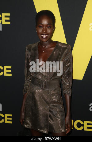 BEVERLY HILLS, Ca - Dezember 11: Kuoth Wiel, Vice Weltpremiere an der Akademie der Motion Picture Arts and Sciences in Beverly Hills, Kalifornien am 11. Dezember 2018. Credit: Faye Sadou/MediaPunch Stockfoto
