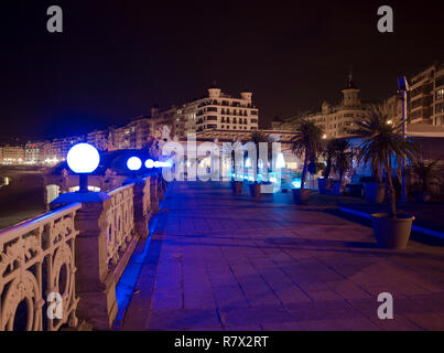 Donostia - San Sebastián Stockfoto