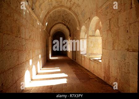 Frankreich, Var, Le Thoronet, Zisterzienser Abtei von Thoronet im zwölften und dreizehnten Jahrhundert gebaut, das Kloster Stockfoto