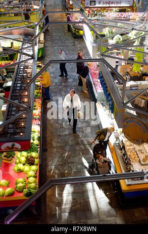 Frankreich, Aube, Troyes, Hallen des Rathauses Stockfoto