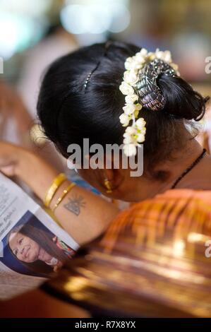 Singapur, indische Viertel, das tägliche Leben Stockfoto