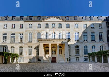 Frankreich, Paris, Hotel de Beauharnais, Residenz des deutschen Botschafters Stockfoto