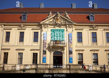 Deutschland, Berlin, Kreuzberg, Jüdisches Museum Fassade (Judisches Museum) des Architekten Daniel Libeskind Stockfoto