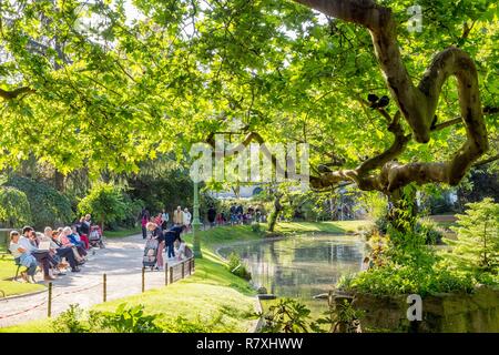 Frankreich, Paris, die Square des Batignolles Stockfoto