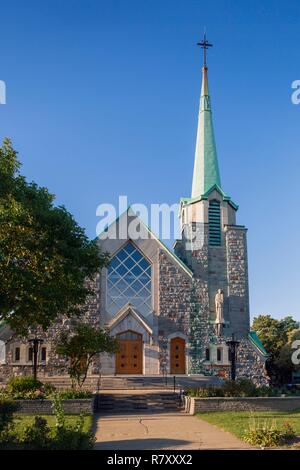 Kanada, in der Provinz Quebec, Montreal, religiöse Erbe, Notre-Dame-des-Philippinischen Kirche Stockfoto