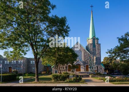 Kanada, in der Provinz Quebec, Montreal, religiöse Erbe, Notre-Dame-des-Philippinischen Kirche Stockfoto